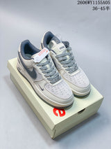 Nike Air Force 1 Low '07 x Supreme White Slate Blue Sneakers