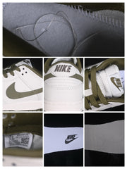 Nike SB Dunk Low Sneakers White Olive WG0319-146