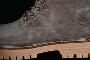 Timberland TB10076 Gray Mid-Top Casual Boots