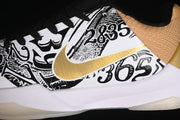 Nike Kobe 5 Protro Basketball Shoes White Gold CT8014-100