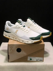 On Cloudnova Form 2 Sneakers in White and Green