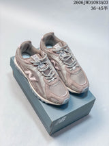 New Balance 204L Low-Top Sneakers in Gray and Brown