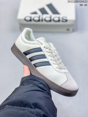 Adidas VL Court Classic Shoes White Navy JI0495