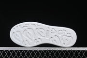 Alexander McQueen Oversized Sneakers White Black Heel