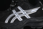 ASICS Kids' Black Sneakers with Silver Accents