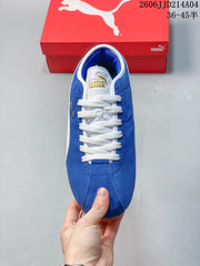 Puma Tackle Retro Low-Profile Sneakers Blue White 404456-02