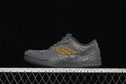 Balenciaga Hamptons Worn Out Sneakers in Grey and Yellow