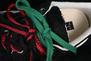 VESSEL x Snowflake Black Platform Low-Top Sneakers