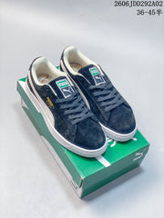 Puma Suede XL Navy Low-Top Sneakers 374978-01