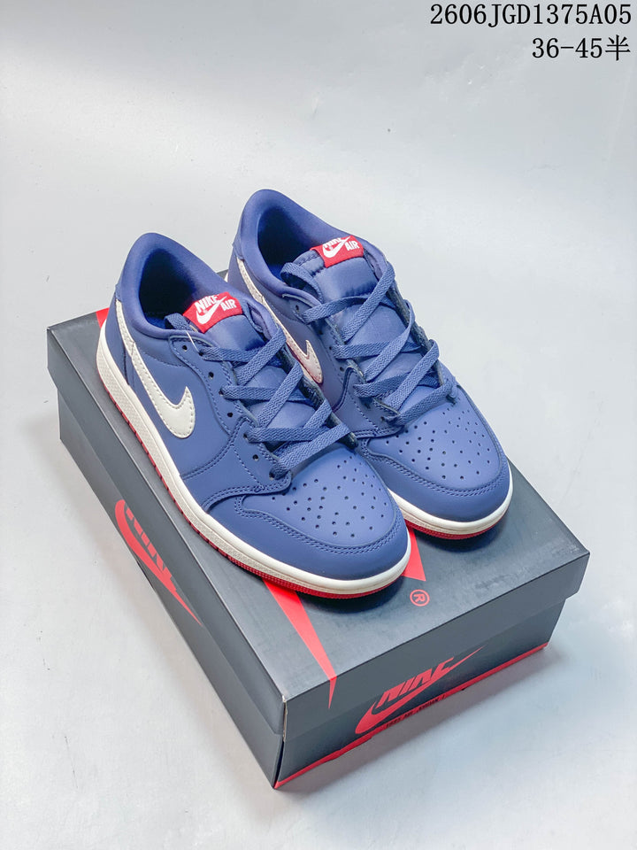Nike Air Jordan 1 Low OG Blue White Red FN5214-141