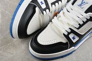 Louis Vuitton LV Trainer Sneaker White Blue Black