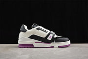 Louis Vuitton LV Trainer Sneaker White Purple