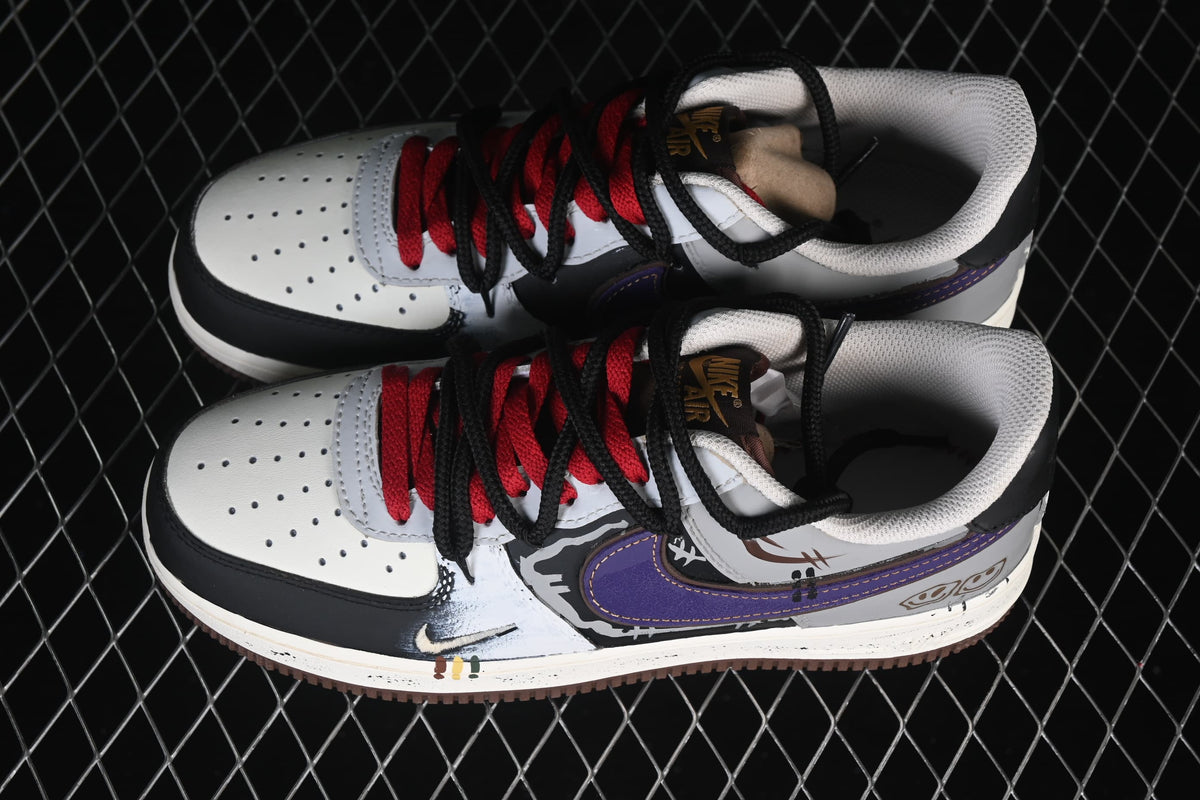 Nike Air Force 1 '07 Low Boundary Break Graffiti Sneakers