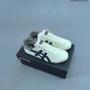 Onitsuka Tiger Mexico 66 SD Paraty Slip-On Sneakers, Cream/Navy