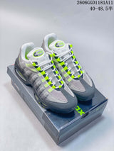 Nike Air Max 95 OG Grey and Volt Sneakers