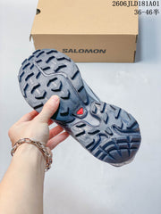 Salomon XT-6 Nocturne Vision Sneakers in Black and Silver