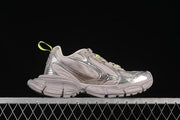 Balenciaga 3XL Sneakers in Taupe and Fluorescent Yellow