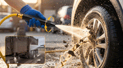 Heavy Duty Adjustable Twist Hose Nozzle – High-Pressure Jet to Gentle Mist