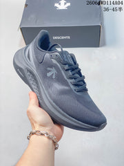 DESCENTE EDGE COURT RETRO Sneakers Gray SP323LSN82