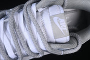Nike SB Dunk Low “Moon” Sneakers, White and Grey, DD1873-113