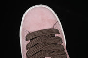Puma Suede XL Pink Brown Sneakers 395205-11