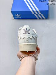 Adidas Superstar Steamed Milk Lace Low-Top Sneakers