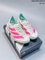 Adidas Adizero Adios Pro 4 Running Sneakers White Pink