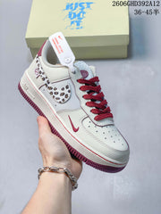 Nike Air Force 1 Wild Berry Leopard Shadow Sneakers