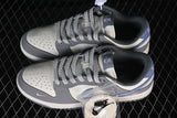 Nike SB Dunk Low Gray and Blue Low-Top Sneakers JP1628-035