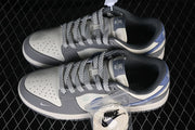 Nike SB Dunk Low Gray and Blue Low-Top Sneakers JP1628-035