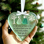 Storage & Organization 💝Heart-Shaped Sea Glass Friendship Decor✨ Shaped by Nature & Crafted by Hand