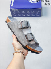Birkenstock Arizona BS Sandals, Gray, 2606JXD121A01