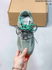 Miu Miu x New Balance 530SL Sneakers in Sage Green
