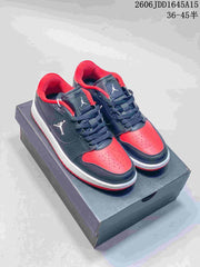 Jordan Court Connect Low-Top Sneakers Navy Red IQ5698-101