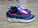 Nike Air Max Furyosa Sneakers in Purple, Teal and Black