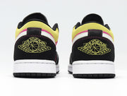 Nike Air Jordan 1 Low Yellow Pink Black Sneakers CW5564-001