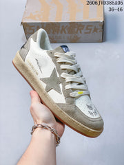 Golden Goose Super-Star Low-Top Sneakers, Mixed Colors