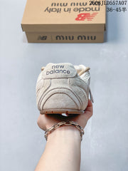 Miu Miu x New Balance 530 SL Sneakers in Beige