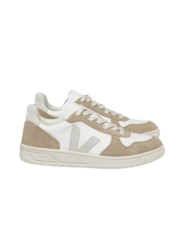 V-10 CHROMEFREE LEATHER WHITE NATURAL SAHARA