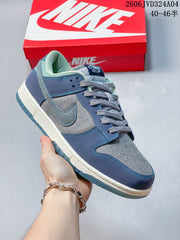 Nike Dunk Retro SE Low Sneakers Gray Blue 06JVD324A04