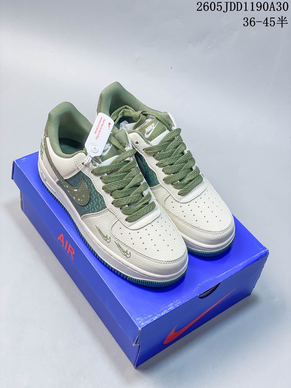 Nike Air Force 1 ’07 LV8 Low Sneakers White Green CS5288-608