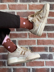 Adidas Originals Forum 84 Low Sneakers in Wheat Beige