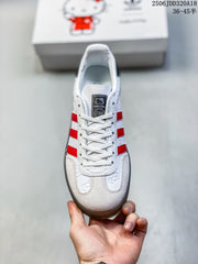 Adidas Gazelle 90 Hello Kitty White Red Sneakers BB5476