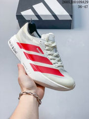 Adidas Adizero Adios Pro 4 White Red Running Shoes