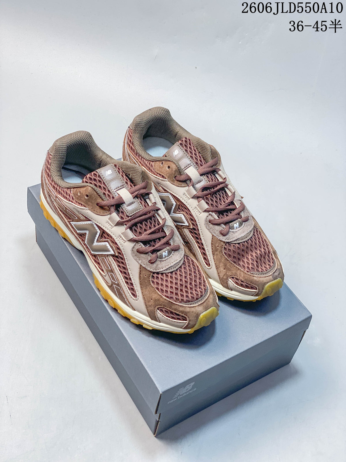 New Balance 204L Retro Sneakers in Brown and Mauve