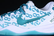 Nike Kobe 8 Protro White Teal Basketball Shoes FQ3549-101