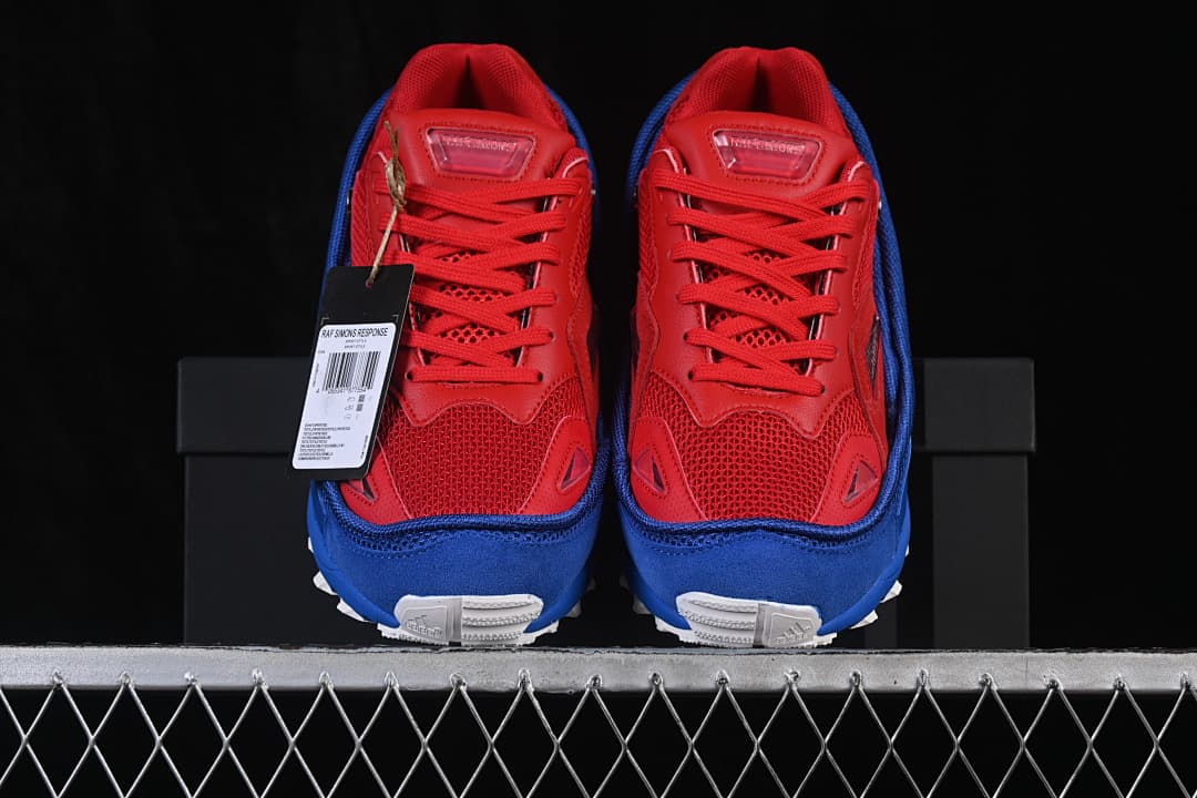 adidas Raf Simons Response Trail Sneakers Red Blue AQ2648