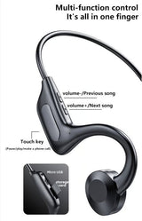 Bone Conduction Bluetooth Headphones – Open-Ear Wireless Earphones for Sports & Outdoor