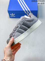 Adidas Originals Superstar XLG Grey Low-Top Sneakers KI3515