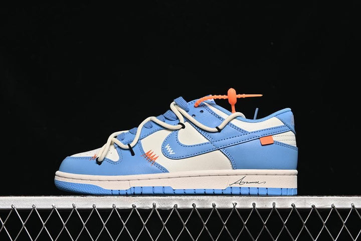 Nike SB Dunk Low Blue and White Sneakers DV0833-113